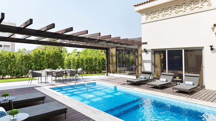 Three-Bedroom Rabdan Villa with Pool